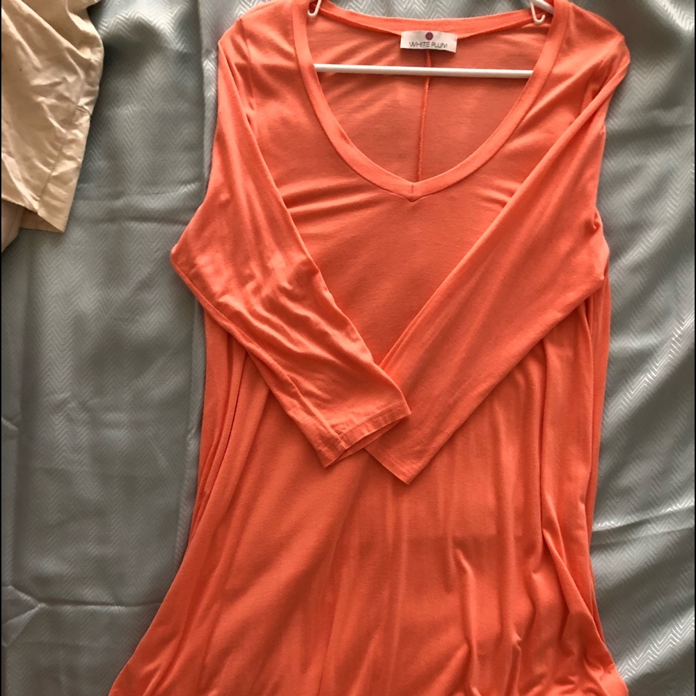 NWOT peach tunic/dress